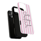 Phone Case — Pink Stripe Shore Honey Swim