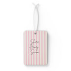 Striped 'Shore Honey Swim' Car Air Freshener