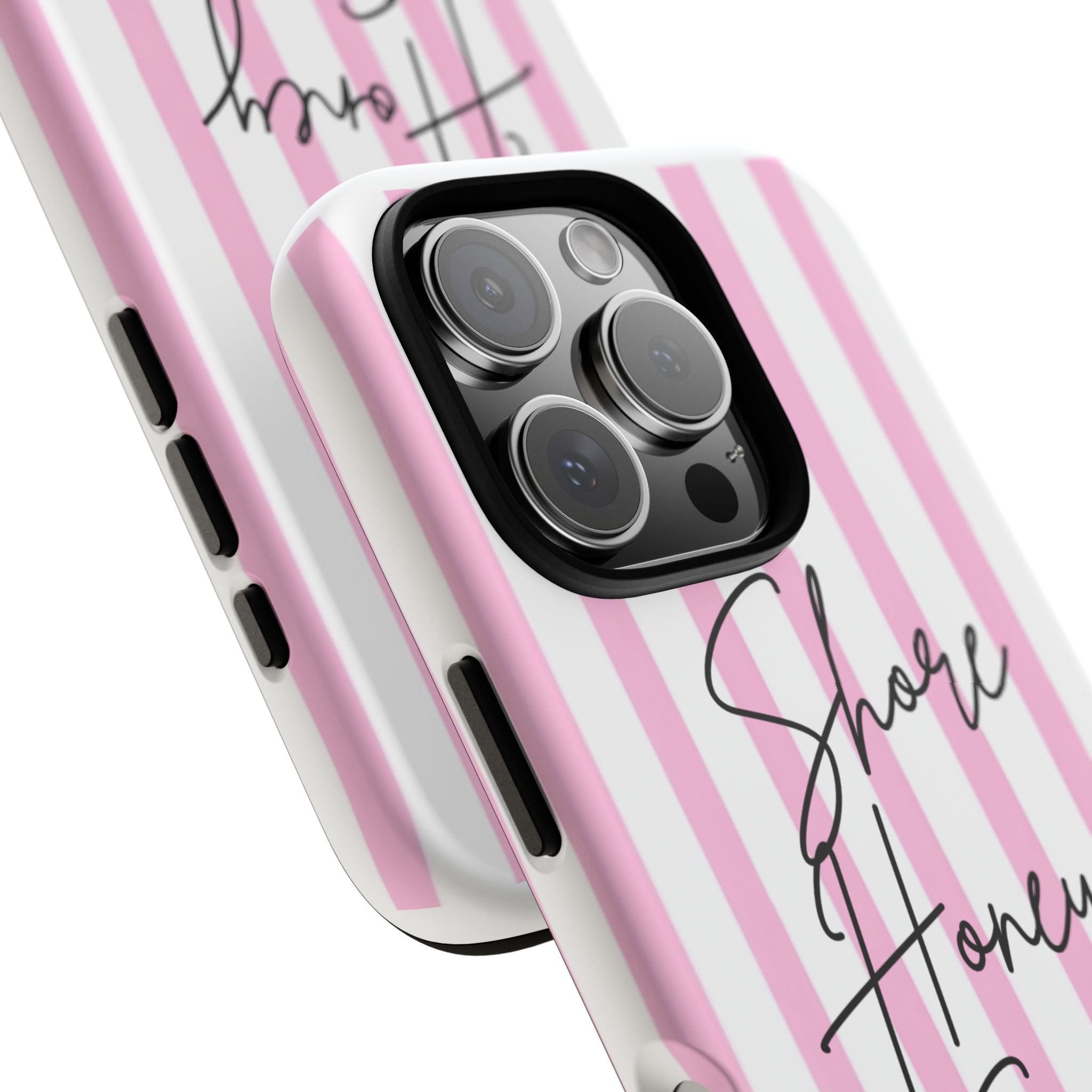 Phone Case — Pink Stripe Shore Honey Swim
