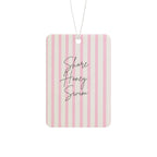 Striped 'Shore Honey Swim' Car Air Freshener