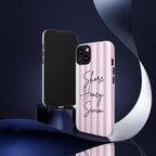 Phone Case — Pink Stripe Shore Honey Swim