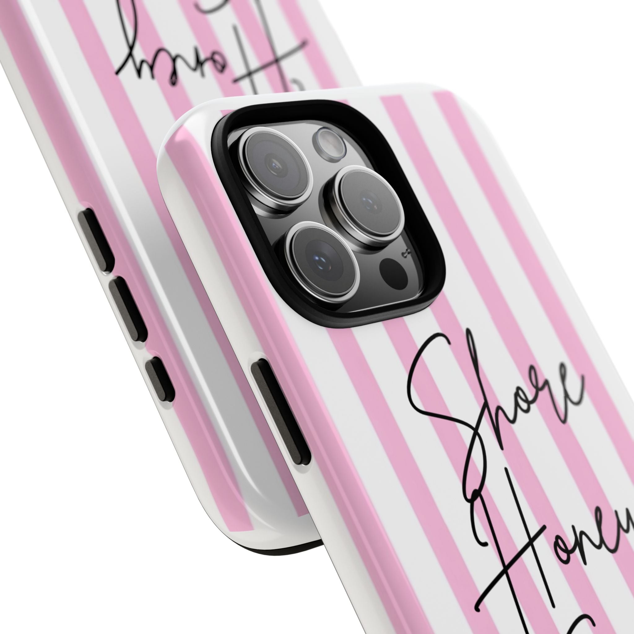 Phone Case — Pink Stripe Shore Honey Swim
