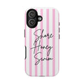 Phone Case — Pink Stripe Shore Honey Swim