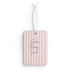 Striped 'Shore Honey Swim' Car Air Freshener
