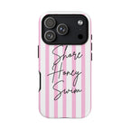 Phone Case — Pink Stripe Shore Honey Swim