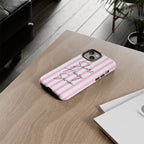 Phone Case — Pink Stripe Shore Honey Swim